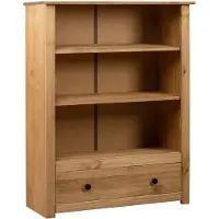 vidaXL Boekenkast Panama Range 80x35x110 cm massief grenenhout
