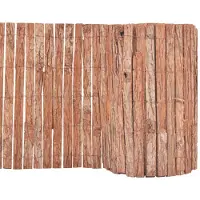 vidaXL Scherm 1000x50 cm schors