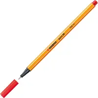 Stabilo Point 88 Fineliner 0.4 mm Rood