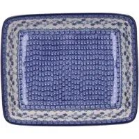 Bunzlau Castle Ovenschaal Rechthoekig Indigo (25 x 32 cm)