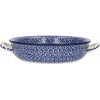 Bunzlau Castle Ovenschaal Rond Indigo (Ø 26 cm)