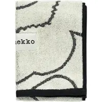 Marimekko Piirto Unikko Gastendoek 30x50 Cm - Handdoeken & badhanddoeken Katoen Offwhite - 073798-190