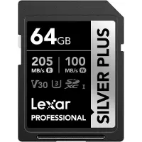 Lexar Professional SDXC Silver Plus 64GB 100MB/s