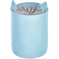 Beliani ARCHA - Wasmanden-Blauw-Polyester