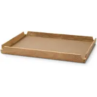 Lind DNA Dienblad Square M Airy Nupo Nougat / Teak