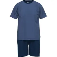 Ceceba Traveller Heren Shortama - ronde hals - Blauw