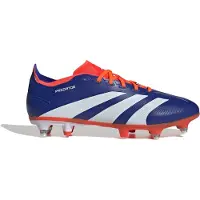 Adidas Predator League IJzeren-Nop Voetbalschoenen (SG) Blauw Wit Rood