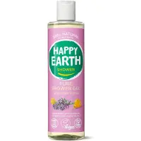 Happy Earth 100% Natuurlijke Douchegel Lavender Ylang 300 Ml