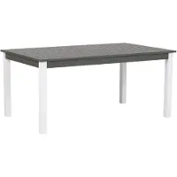 Beliani PANCOLE - Tuintafelset-Grijs-Aluminium