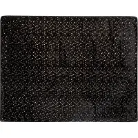 Beliani Plafond, Deken zwart 130 x 180 cm ALAZEYA (130 x 180 cm)