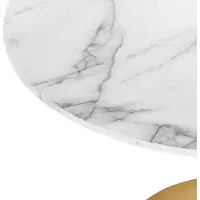Beliani BOCA - Eettafel-Wit-MDF