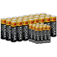Kodak XTRALIFE - Alkaline Batterijen - 24x AA + 12x AAA