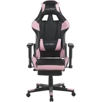 Beliani VICTORY - Gamestoel-Roze-Kunstleer