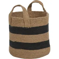 Beliani GEREDE - Mand set van 2 - Beige - Jute