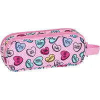 Safta BlackFit8 Sweet heart - etui - 21 x 8 cm - Roze