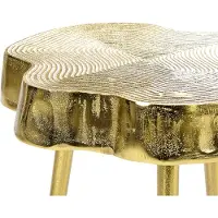 Beliani TAUPO - Bijzettafel-Goud-Aluminium