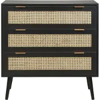Beliani OPOCO - Commode-Zwart-MDF