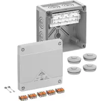 Spelsberg Abox Pro SL-4² Aftakkast (l x b x h) 127 x 127 x 75 mm Grijs IP66, IP67, IP69 1 stuk(s)