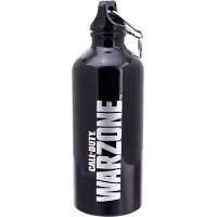 Paladone Call of Duty Warzone - Zwarte metalen waterfles