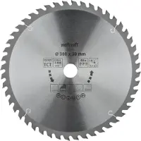 Wolfcraft - Zaagtafel Cirkelzaagblad 300x30mm - 48 Tanden - Zaagblad voor Tafelzaag - 6682000