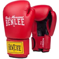 Benlee Rodney Leather Artificial Boxing Gloves Rood 16 oz