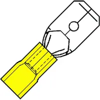 Klemko SP Ring/vlakke Geleider Connector - 100990 [100 Stuks]