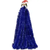 Springos Kerstslinger | Guirlande | Kerstversiering | 6 m | Blauw