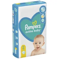Pampers Active Baby Luiers Maat 2 - (4-8kg) -72st