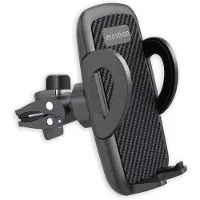 IMoshion Telefoonhouder auto - Verstelbaar - Universeel - Carbon - Ventilatierooster - Zwart