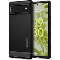 Spigen Rugged Armor Ontworpen voor Google Pixel 6-hoesje (2021) - Matzwart