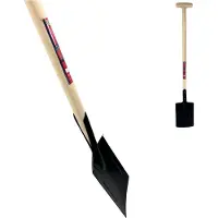 Synx Tools Spade Versterkt - T greep - Gelaste Metalen - Inclusief steel 110 cm