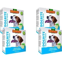 Biofood Snoepje Dogbite Tandverzorging - Hondensnacks - 4 x Naturel 55 stuks