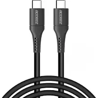 Accezz USB-C naar USB-C kabel - 2 meter - Zwart