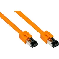 GOOD CONNECTIONS Alcasa 8080-075O Netwerkkabel 7,5 m Cat8.1 S/FTP (S-STP) Oranje (S/FTP, CAT8.1, 7.50 m), Netwerkkabel