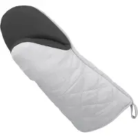 Metaltex ovenwant met antislip grip 30 cm grijs