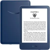 Amazon - Kindle E-Reader 6" display - 16GB - 2022 - Denim with ads