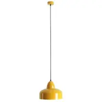 Aldex Hanglamp Mille, dimbaar, geel / oranje, Woon-/ Eetkamer, metaal, Industrieel design, hanglamp