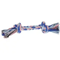 Springos Honden Speelgoed - Duurzaam - Hondenspeeltje - Touw - Blauw/Paars