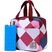 Brisby 4 Laags Geïsoleerde Koeltas - Lunchtas - Kolftas 4 liter - Blok Rose