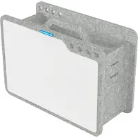 Playroom Bakje voor whiteboardaccessoires - gerecycled PET - B 420 x D 180 x H 280 mm - grijs
