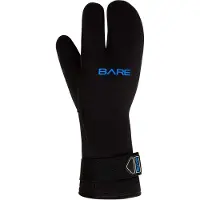 Bare 7 Mm Gloves Zwart XL