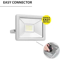 Tristar LED-spotlight 20 W grijs FL1-DOB20