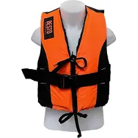 Besto Dinghy 50n Life Jacket Oranje,Zwart L