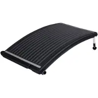 vidaXL Zwembadverwarmingspaneel solar 2 st gebogen 110x65 cm