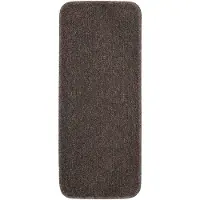 vidaXL Trapmatten 15 st anti-slip rechthoekig 60x25 cm bruin