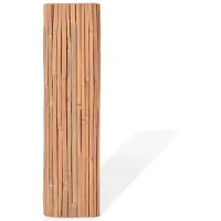 vidaXL Schermen 2 st 100x400 cm bamboe