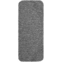 vidaXL Trapmatten 15 st anti-slip rechthoekig 60x25 cm grijs