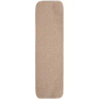 vidaXL Trapmatten 15 st anti-slip rechthoekig 75x20 cm beige