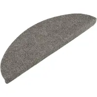 vidaXL Trapmatten zelfklevend 10 st 65x22,5x3,5 cm grijs