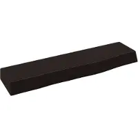 vidaXL Wandschap 40x10x4 cm behandeld massief eikenhout donkerbruin